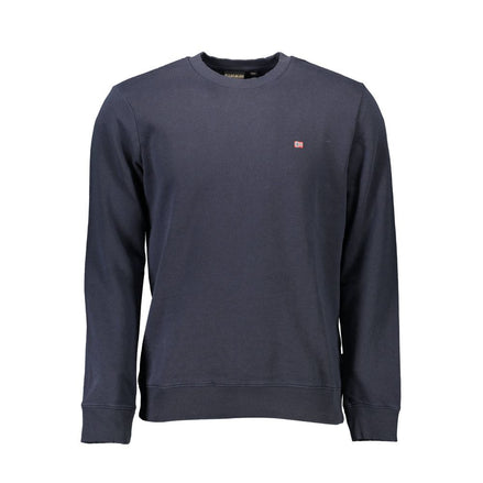 Napapijri Blue Cotton Men's Sweatshirt Napapijri