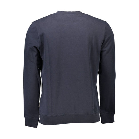 Napapijri Blue Cotton Men's Sweatshirt Napapijri
