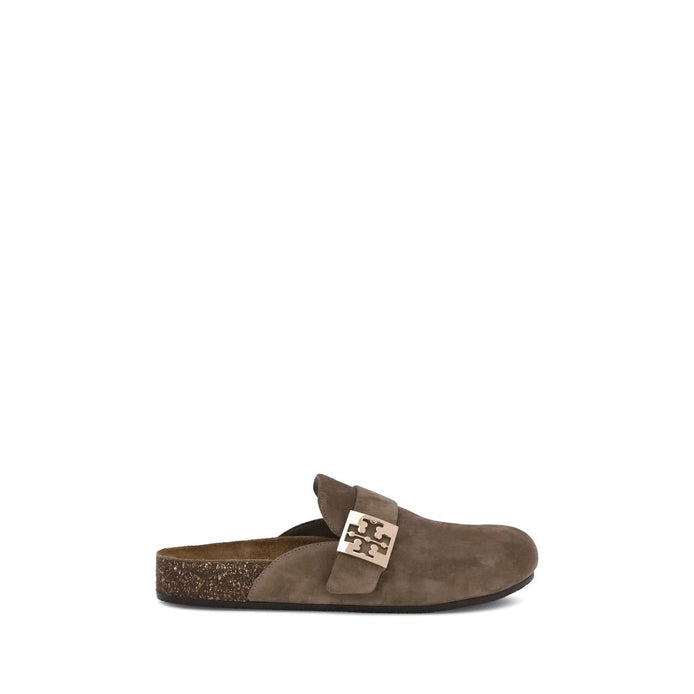 Tory Burch Brown Calf Leather Bos Taurus Mules Tory Burch