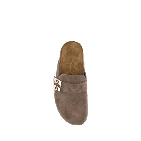 Tory Burch Brown Calf Leather Bos Taurus Mules Tory Burch