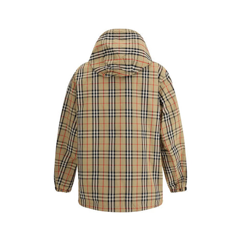 Burberry Multicolor Polyamide Rain Coat Burberry
