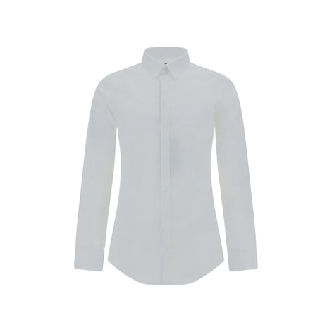 Dolce & Gabbana White Elastane Dress Shirt