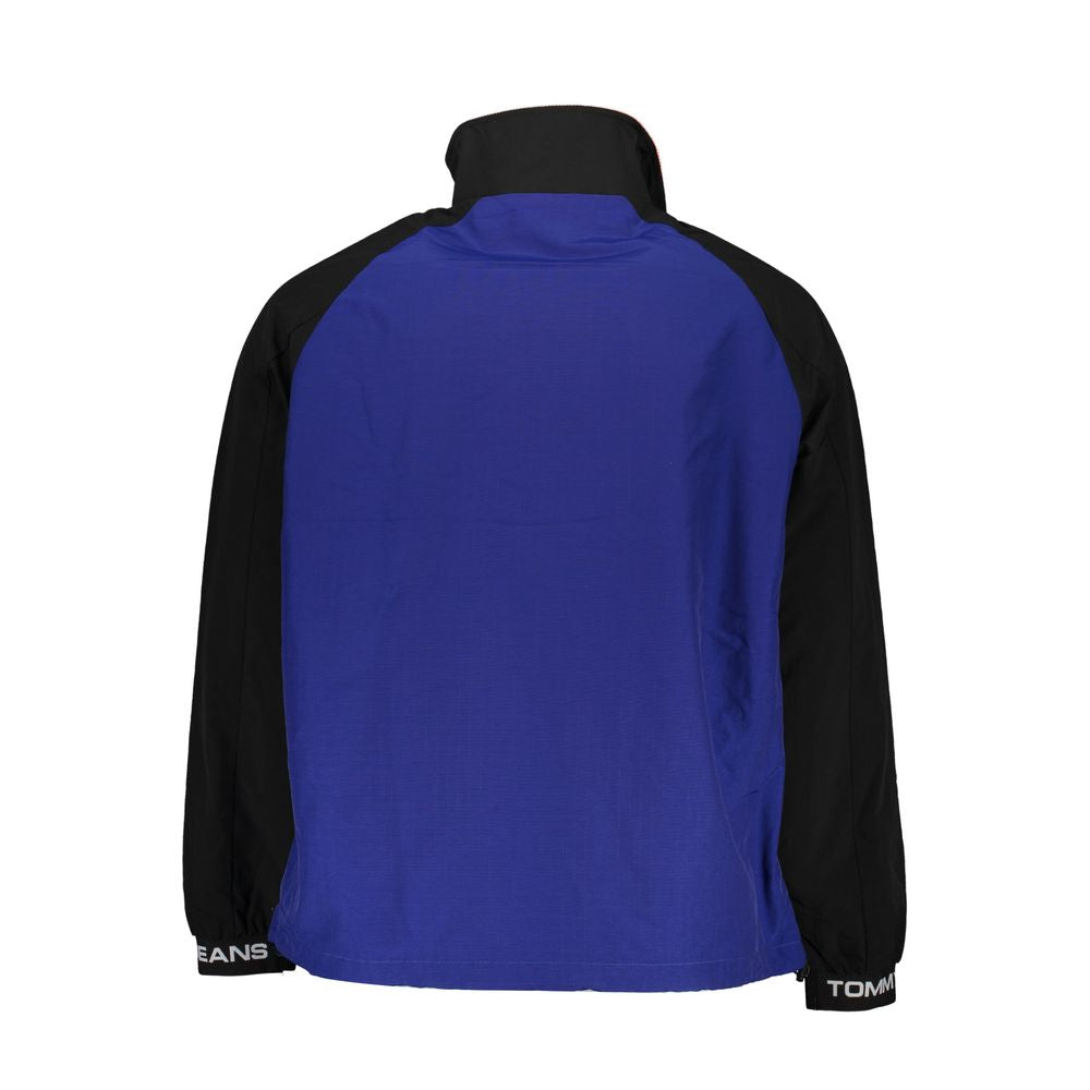Tommy Hilfiger Blue Polyamide Men Jacket Tommy Hilfiger