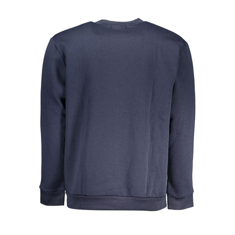 Cavalli Class Blue Polyester Men's Sweatshirt Cavalli Class