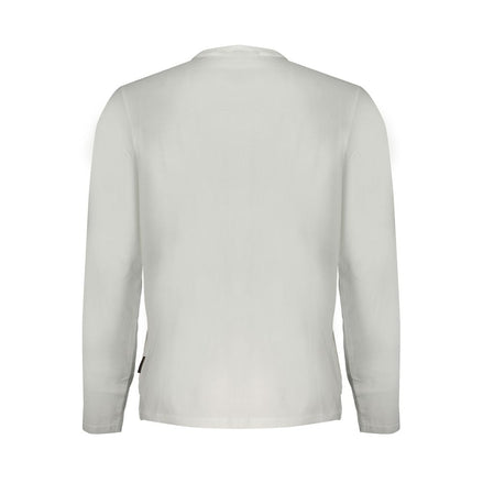Napapijri White Cotton Men T-Shirt Napapijri