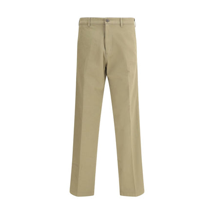 Prada Beige Cotton Chino Pants Prada