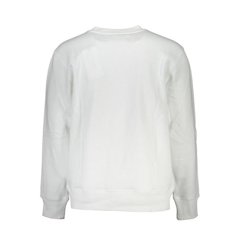 Calvin Klein White Cotton Men's Sweatshirt Calvin Klein