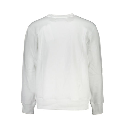 Calvin Klein White Cotton Men's Sweatshirt Calvin Klein