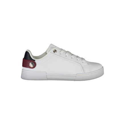 Tommy Hilfiger White Polyethylene Women Sneaker Tommy Hilfiger