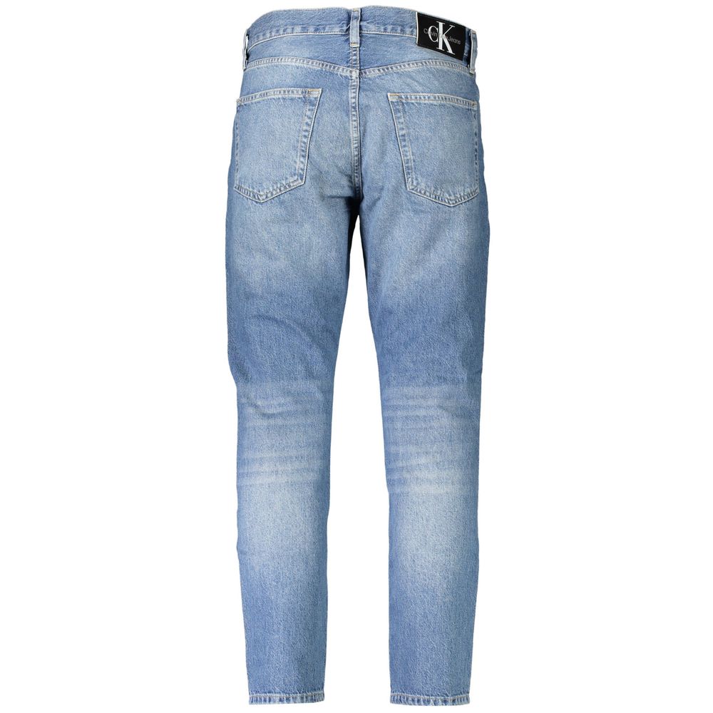 Calvin Klein Blu Cotton Mens Jeans Calvin Klein