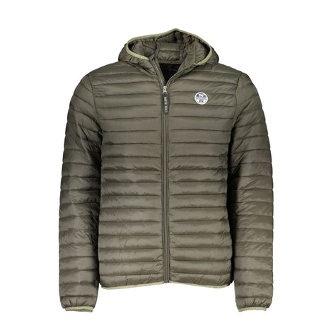 North Sails Green Polyamide Men Jacket North Sails