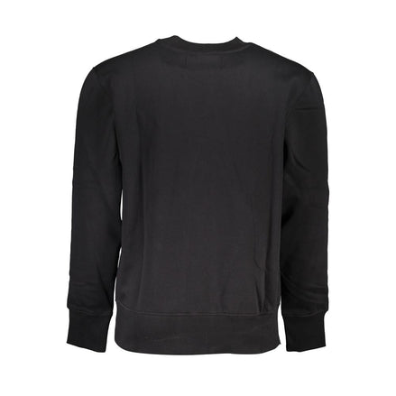 Calvin Klein Black Cotton Men's Sweatshirt Calvin Klein