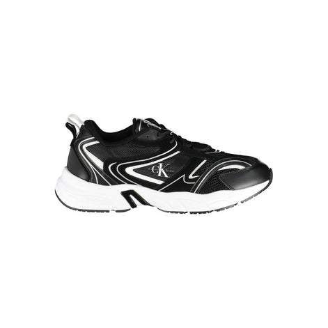 Calvin Klein Black Polyurethane Men's Sneaker Calvin Klein