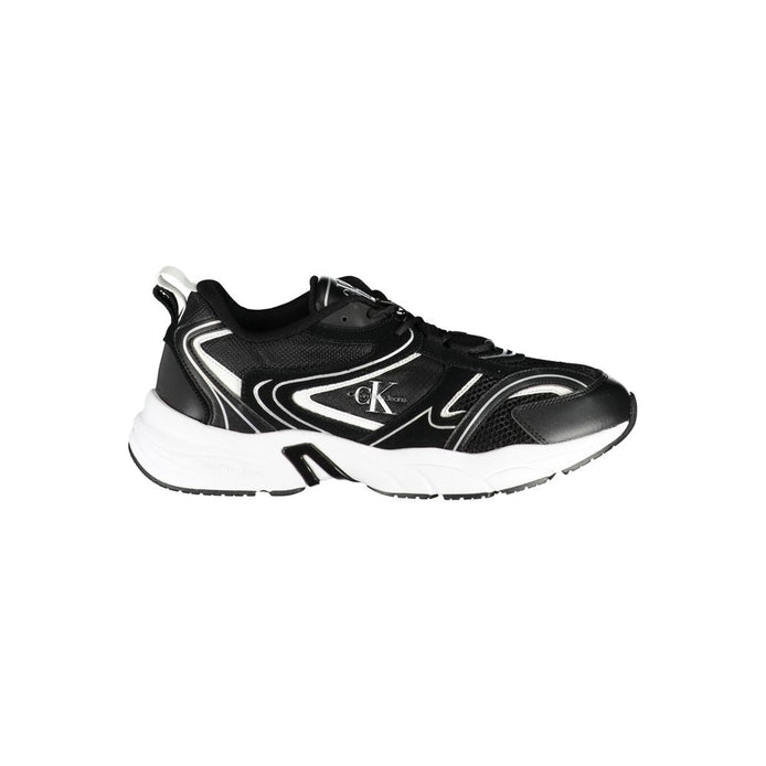 Calvin Klein Black Polyurethane Men's Sneaker Calvin Klein