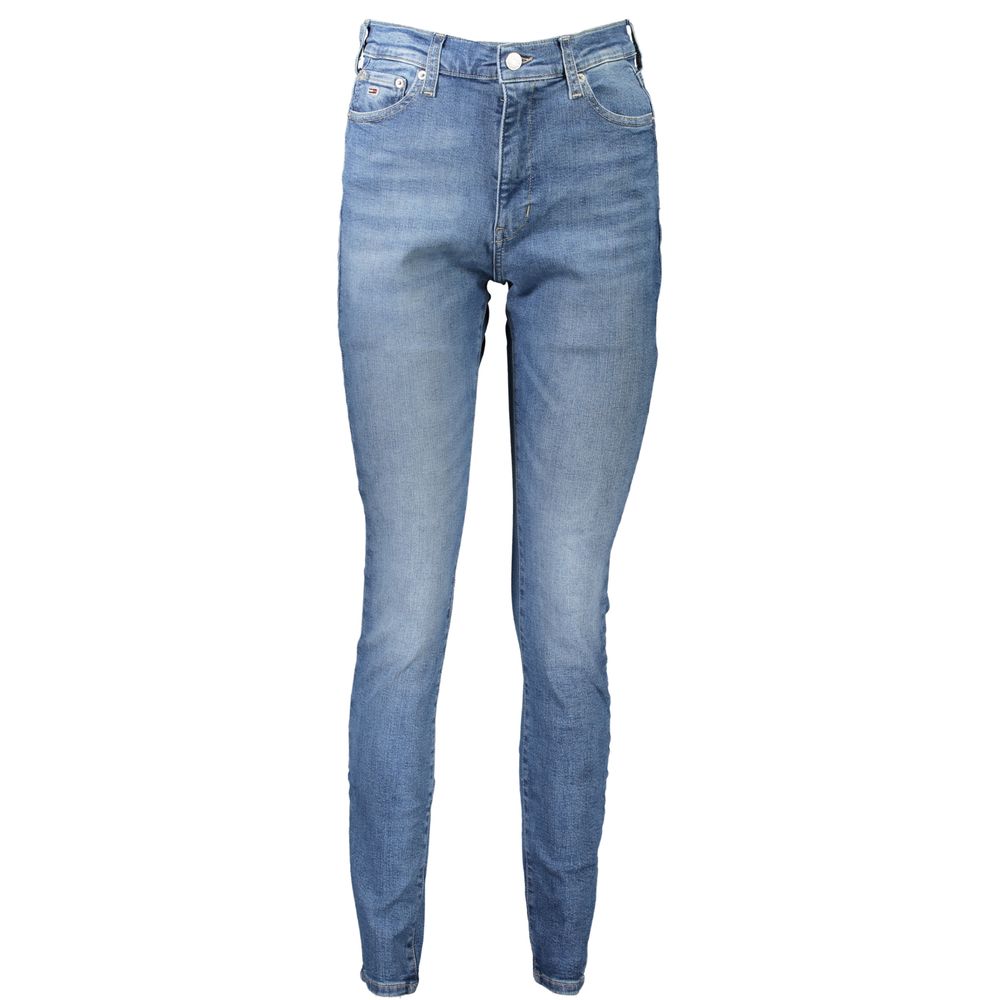 Tommy Hilfiger Blue Cotton Women's Skinny Jean Tommy Hilfiger