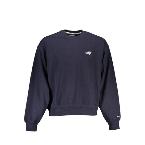 Tommy Hilfiger Blue Cotton Men Sweatshirt Tommy Hilfiger