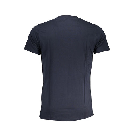 Cavalli Class Blu Cotton Mens T-Shirt Cavalli Class