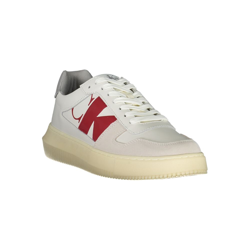 Calvin Klein White Polyester Athletic Sneakers Calvin Klein