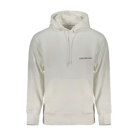 Calvin Klein White Cotton Sweatshirt Calvin Klein