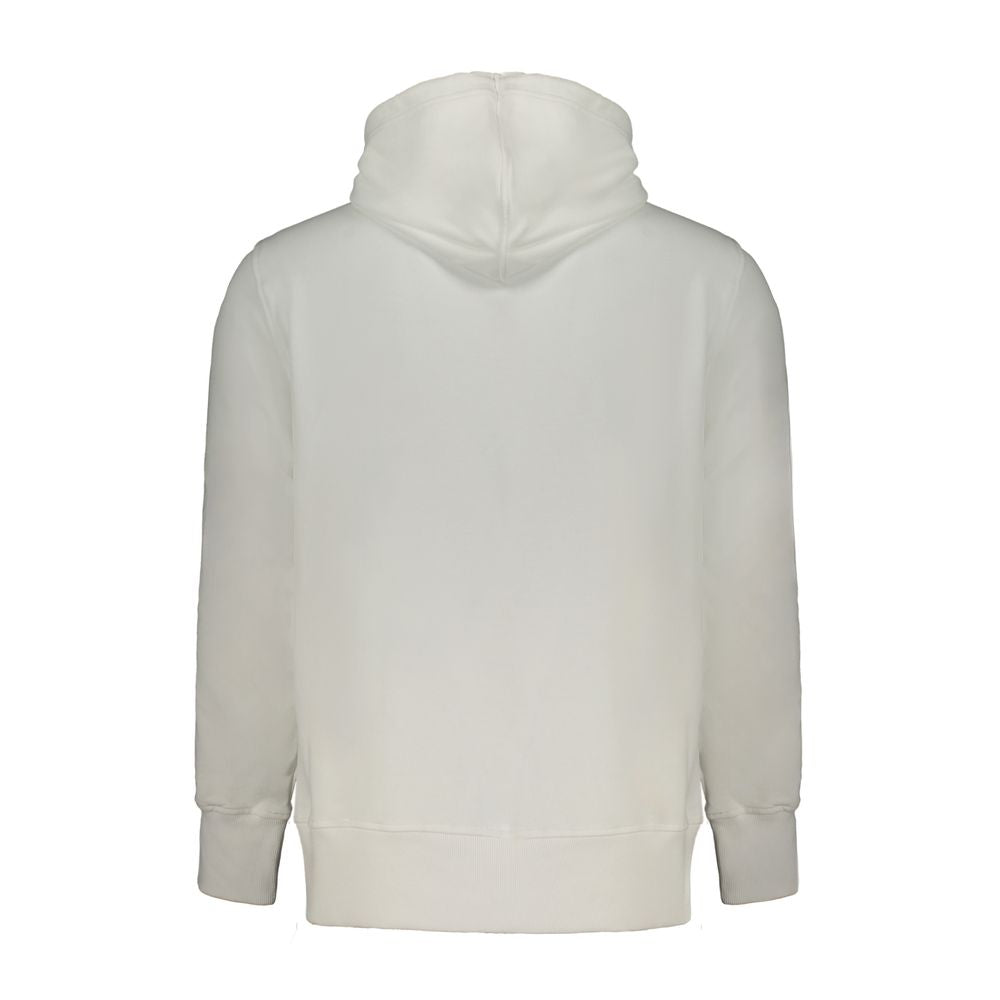 Calvin Klein White Cotton Men's Hooded Sweatshirt Calvin Klein