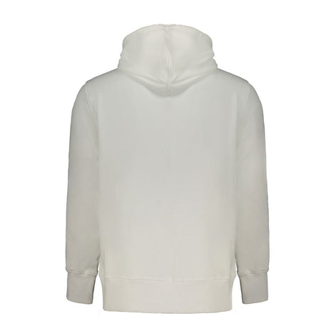 Calvin Klein White Cotton Men's Hooded Sweatshirt Calvin Klein