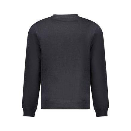 Napapijri Black Cotton Mens Sweatshirt Napapijri