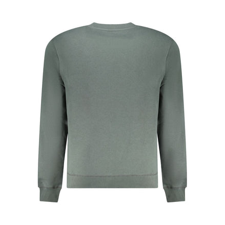 Napapijri Verde Cotton Men Sweatshirt Napapijri