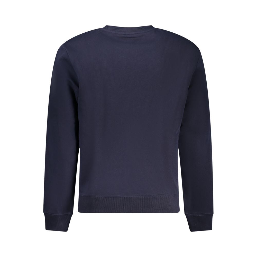 Napapijri Blue Cotton Men's Sweatshirt Napapijri