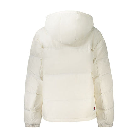 Tommy Hilfiger White Polyester Women Jacket Tommy Hilfiger