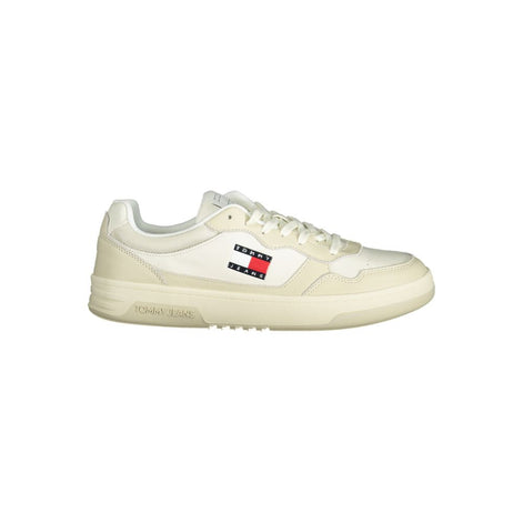 Tommy Hilfiger Beige Polyethylene Men Sneaker Tommy Hilfiger