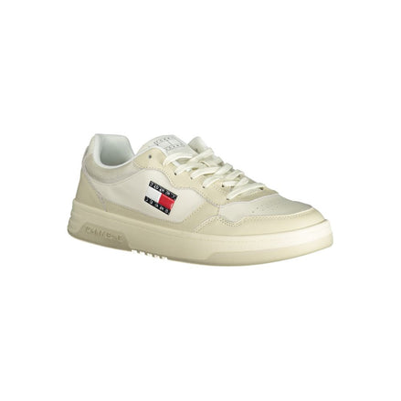 Tommy Hilfiger Beige Polyethylene Men Sneaker Tommy Hilfiger