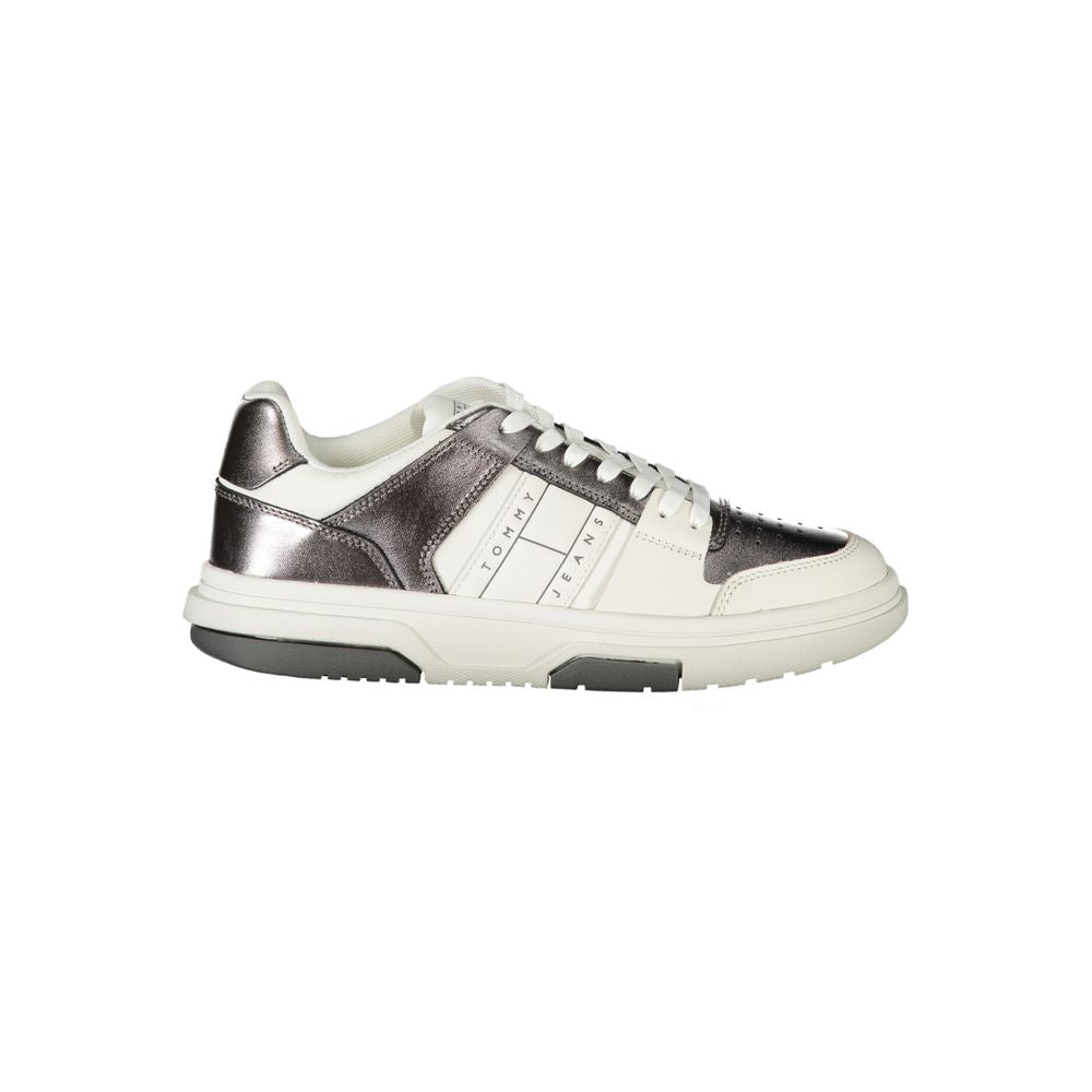 Tommy Hilfiger White Polyethylene Women Sneaker Tommy Hilfiger