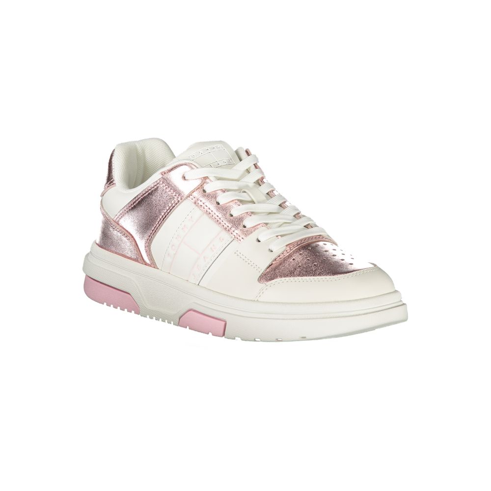 Tommy Hilfiger White Polyethylene Women Sneaker Tommy Hilfiger