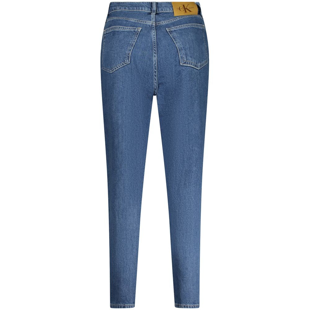 Calvin Klein Blu Cotton Women's Jean Calvin Klein
