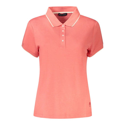 North Sails Pink Cotton Women Polo Shirt North Sails