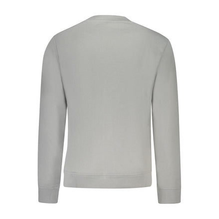 Napapijri Gray Cotton Men Sweater Napapijri