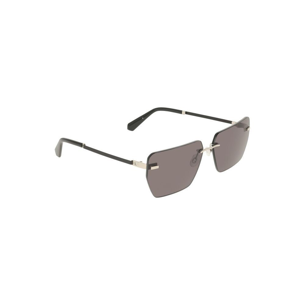 Calvin Klein Argento Metallo Men Sunglass Calvin Klein