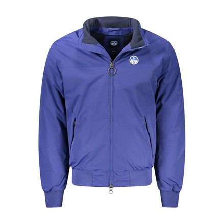 North Sails Blue Polyamide Men Jacket North Sails