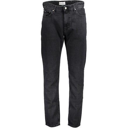 Calvin Klein Black Cotton Jeans Denim Calvin Klein