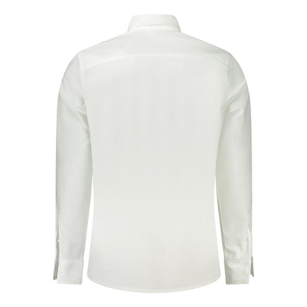 Calvin Klein White Cotton Dress Shirt Calvin Klein