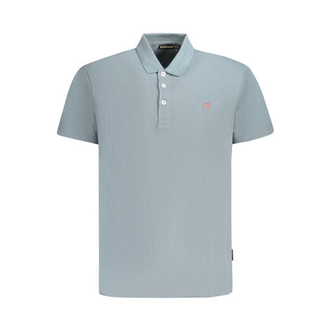 Napapijri Grigio Cotton Mens Polo Napapijri