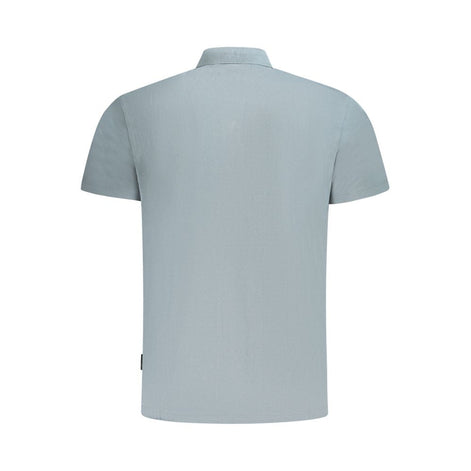 Napapijri Grigio Cotton Mens Polo Napapijri