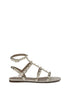 Valentino Garavani White Calf Leather Bos Taurus Sandals Valentino Garavani