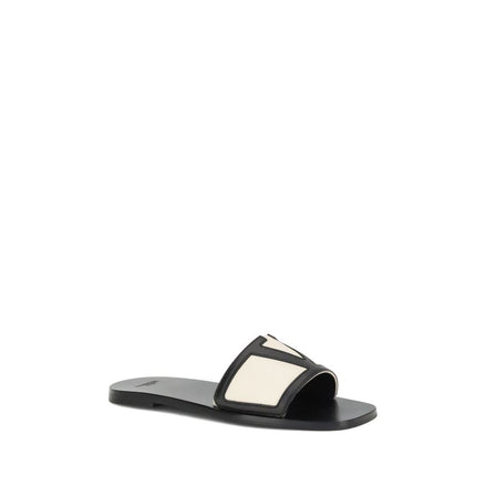 Valentino Garavani Multicolor Calf Leather Bos Taurus Sandals Valentino Garavani