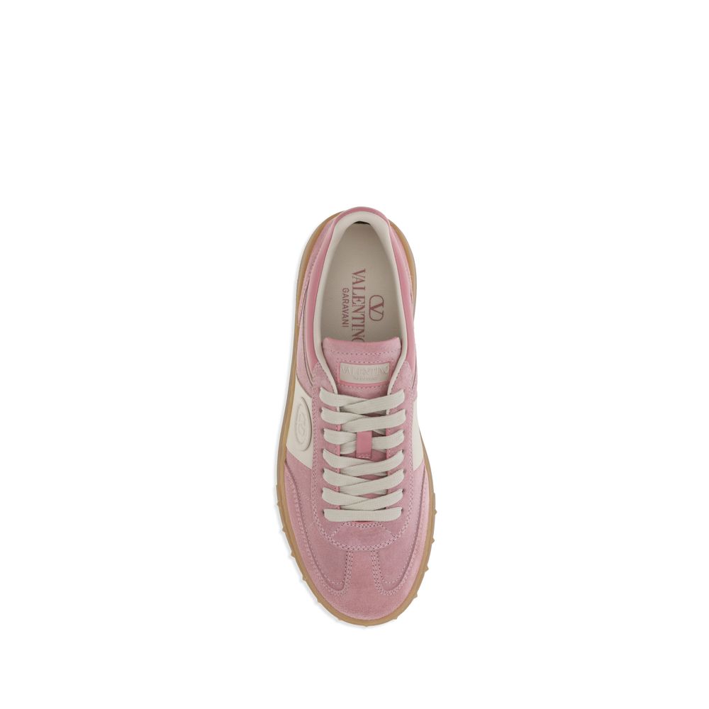 Valentino Garavani Multicolor Calf Leather Bos Taurus Low Top Sneakers Valentino Garavani