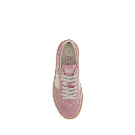 Valentino Garavani Multicolor Calf Leather Bos Taurus Low Top Sneakers Valentino Garavani