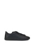 Valentino Garavani Black Calf Leather Bos Taurus Low Top Sneakers Valentino Garavani