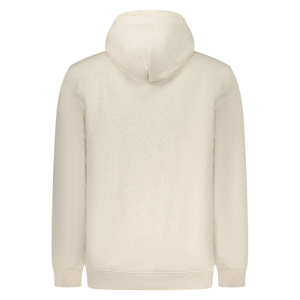 Tommy Hilfiger Beige Cotton Men Sweater Tommy Hilfiger