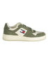 Tommy Hilfiger Green Polyester Sneaker Tommy Hilfiger