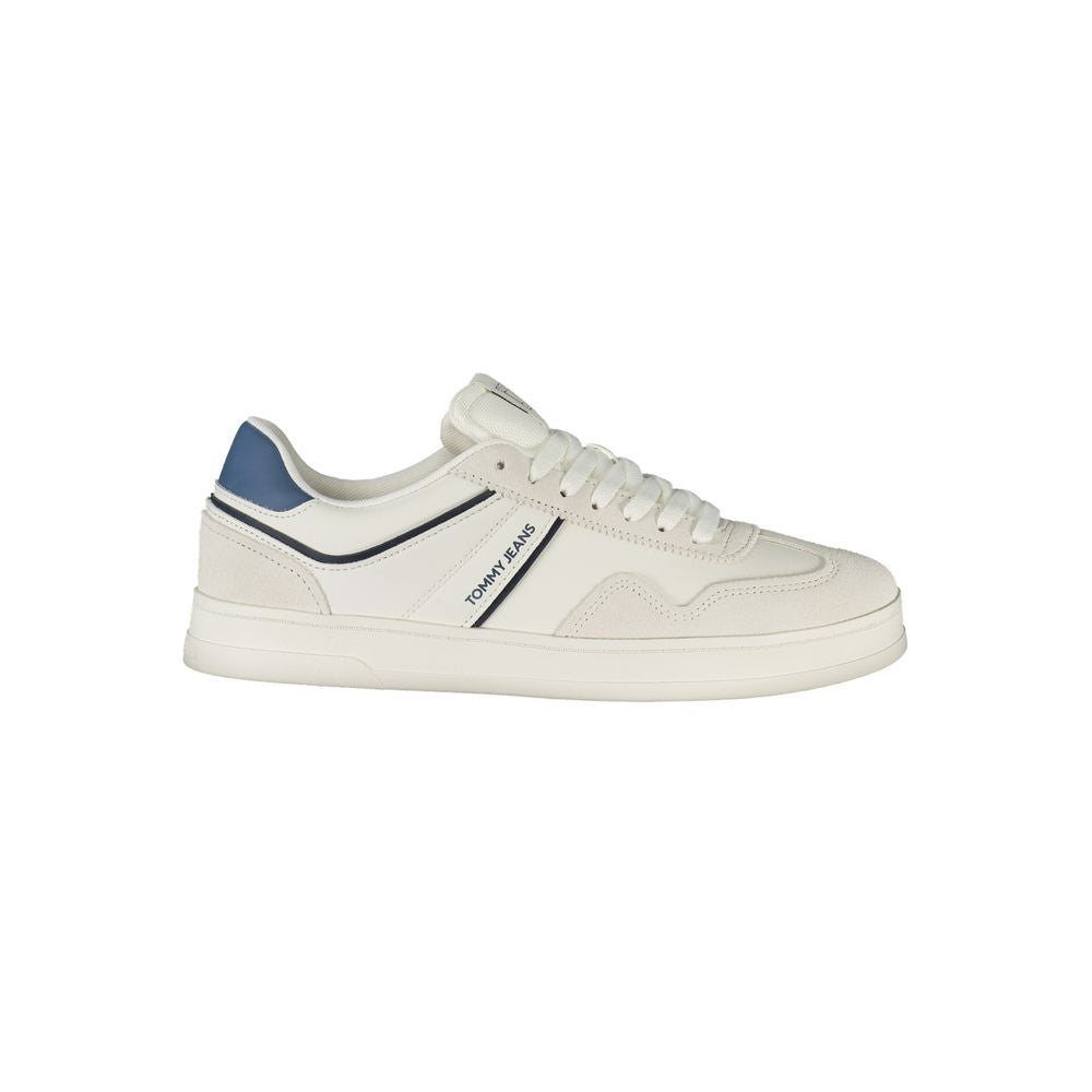 Tommy Hilfiger White Polyethylene Men Sneaker Tommy Hilfiger
